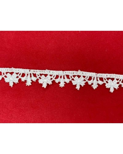 Passamaneria Macramè Merletto Puntina Fiorellino Alto 1 Cm