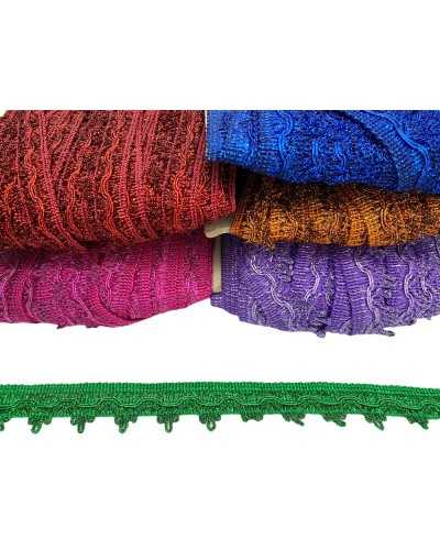 Strip de fresa LUREX TRIMMINGS 25 MM Muebles Tapicería