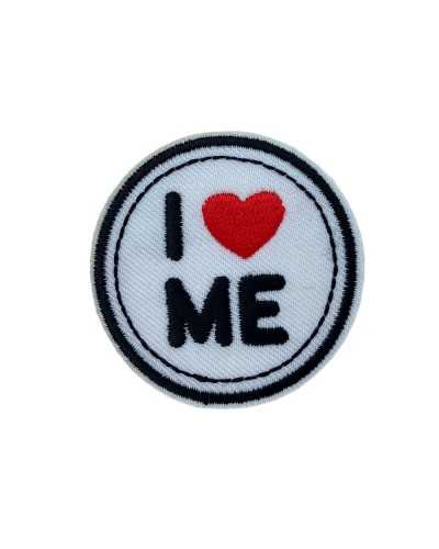 Teefutteranwendung Patch Marbet Ich liebe mich 5 cm