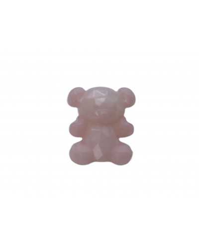 2 Pz Bottoni Neonato Orsetto Resina Gambo Asola 1 Cm