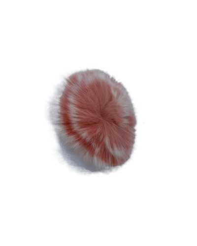 Mode Application Pom Pom Fourrure De Lapin Cousable 5 Cm
