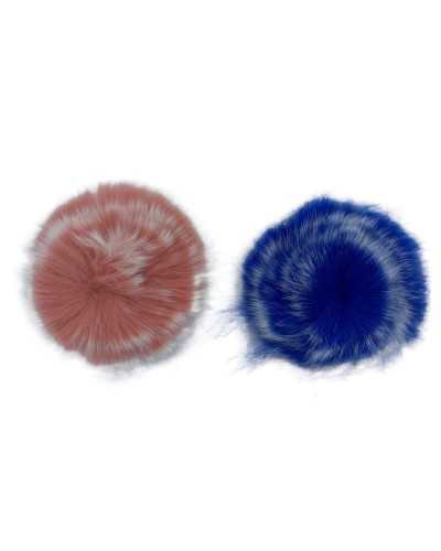 Fashion Application Pom Pom Rabbit Fur Sewable 5 Cm