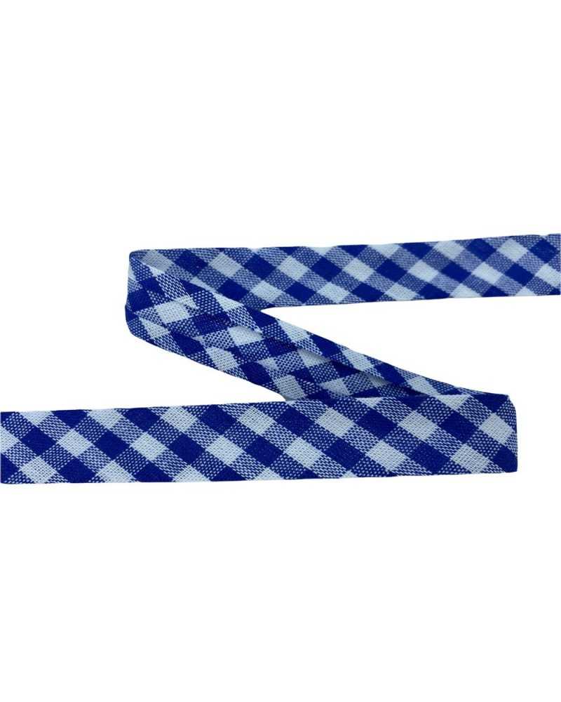 Trimmings Bias Diagonal Crossbar Ribbon Scottish Vichy Cotton 14 Mm High