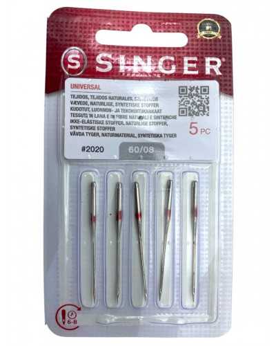 Set 5 needles singer universal 2020 measure 60/08
