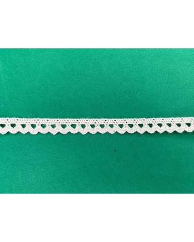 Passementerie Dentelle Petite Tack Coton Crochet Type 1 Cm De Haut