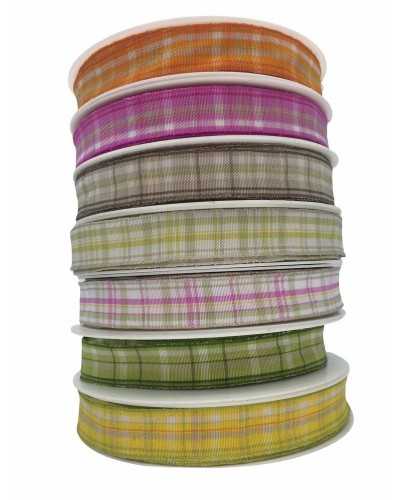 Nastro Scozzese Quadro Anima Nylon Laterale Alto 1,5 Cm