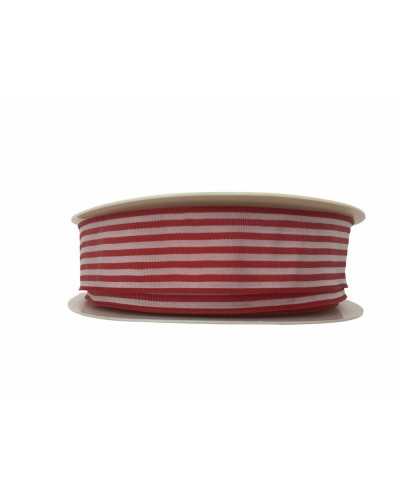 Cinta Pequeña De Tafetán Rayado Nylon Lado Alto 2,5 Cm