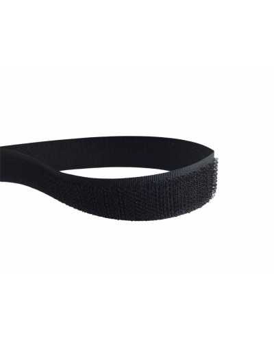 Nastro Velcrato Strappo Uncino Ruvido Maschio Nero Cucire Alto 2 Cm