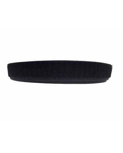 Nastro Velcrato Strappo Uncino Ruvido Maschio Nero Cucire Alto 2 Cm