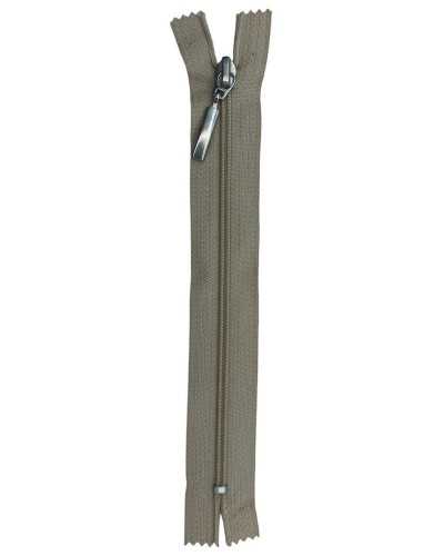 Chaîne en spirale ziphip zip 3 fixe 15 cm beige long fixe