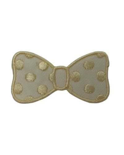 Thermo-adhesive application Pois bow 5 cm × 25 mm Price per piece