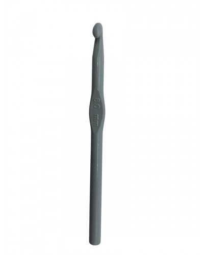 Uncinetto in Alluminio per Lana 8 mm Lunghezza 15 cm Superficie Liscia per Lavori a Mano
