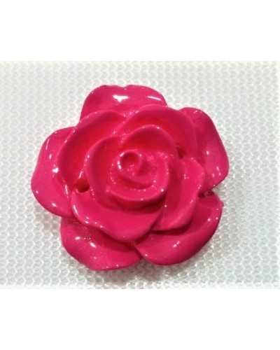 Aplicaciones rosas para coser modelo mediano 2 cm
