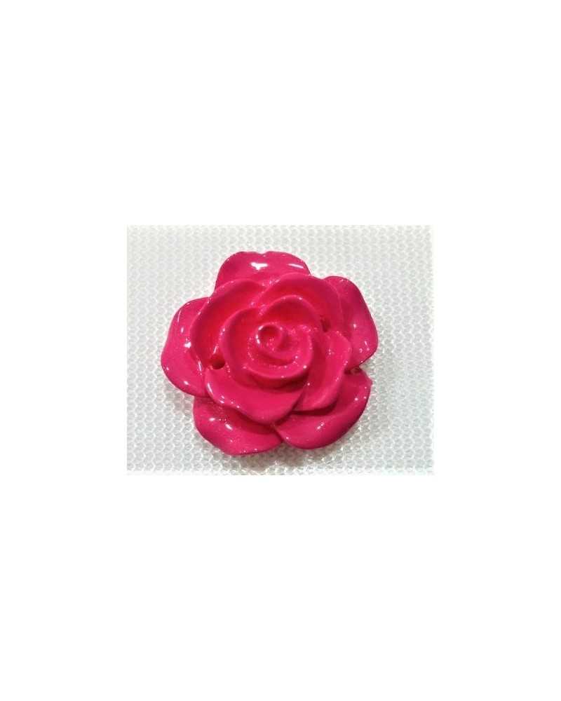 Aplicaciones rosas para coser modelo mediano 2 cm