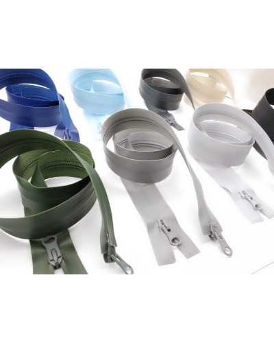 Zip Zip Enduit Hydrofuge Coupe Vent 2 Curseurs Cm 80