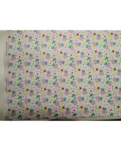 Reine Baumwolle bedruckt Peppa Pig ABC Ltd/Ent H 150