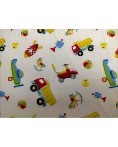 50 cm bedruckter Stoff aus reiner Baumwolle für Babyfahrzeuge, H 150