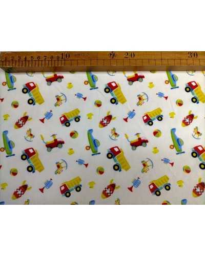 50 cm bedruckter Stoff aus reiner Baumwolle für Babyfahrzeuge, H 150