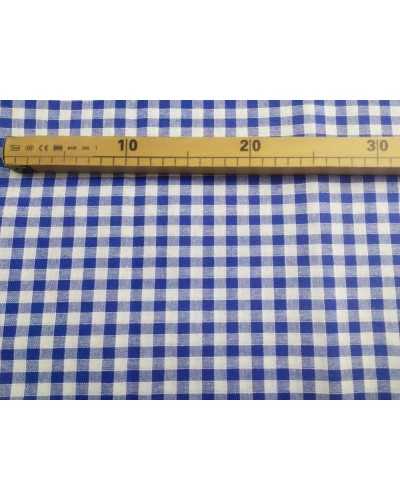 50 cm schottische Tischdecke aus reinem Baumwollstoff, garngefärbt, 1 cm H 140
