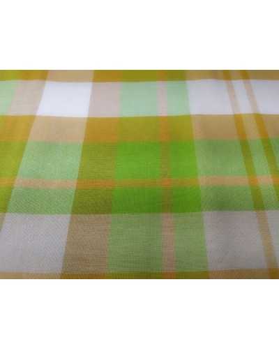 50 cm große, garngefärbte Tischdecke aus reiner schottischer Baumwolle, H 140