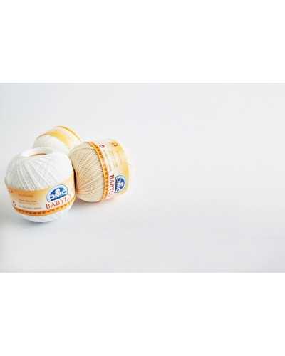 10 Pcs DMC Babylo Crochet Thread Thickness 10 Art.147 Ball 100 Grams