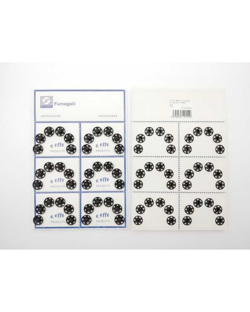 36 Stück Druckknöpfe aus Stahl zum Nähen, Größe 11,5 mm