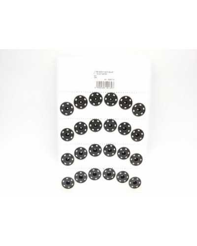24 Pcs Press Studs Steel Sewing Size 18 Mm