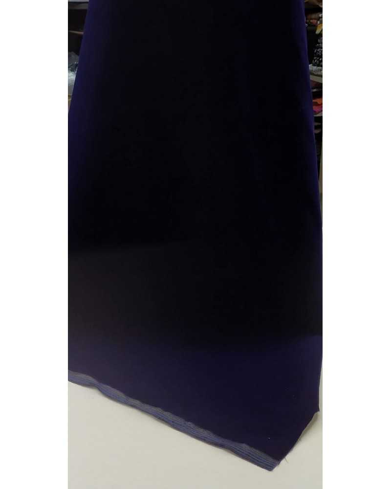 50 cm Seidensamtstoff 100 % Polyester H 120