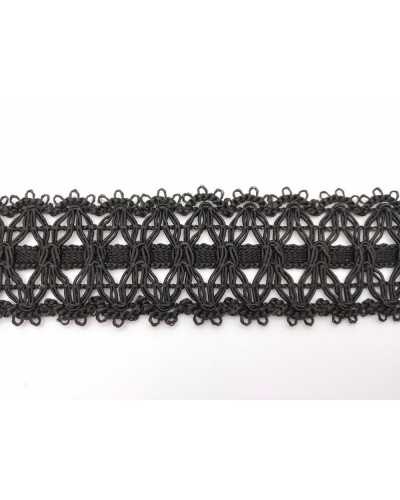 Passementerie Macramé Mode Bordure Cloison Ameublement Haut 35 Mm