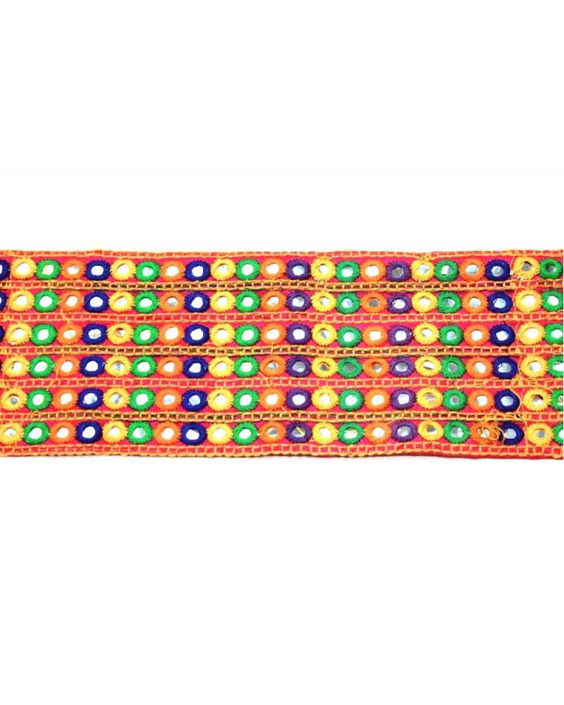 50 cm Trennwand Gallone mehrfarbige Spiegel 9 cm hoch