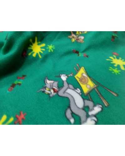 Tela Polar Estampada 50 Cm Tom&Jerry TM&TEC H 150