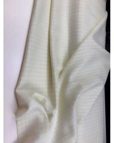 50 Cm Tessuto Pura Lana Pied-de-poul Giallo H 150