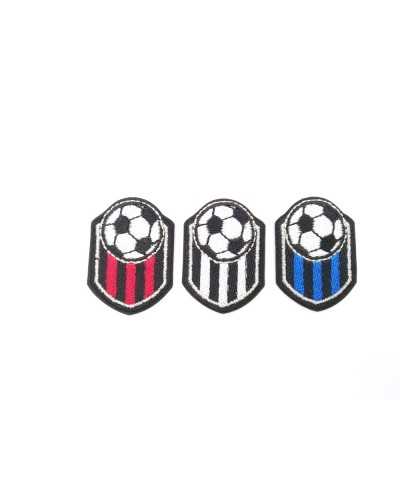 Parche de aplicación Parche termoadhesivo Tela Escudo del equipo de fútbol bordado