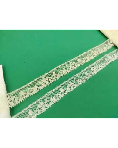 Passementerie Dentelle De Valenciennes Coton Haut Mm 13