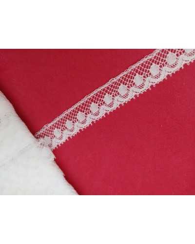 Lace Embroidered Lace Valencienne Pois Pure Cotton High 13 Mm