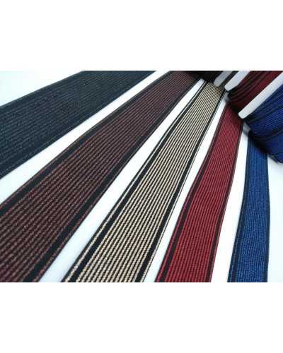 50 cm Besätze elastische Rocklinie Lurex hoch 4 cm