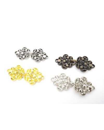 Hook Jacket Jewel Hooking Machined Metal 5x2 Cm
