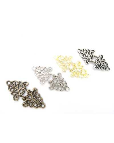 Hook Jacket Jewel Hooking Machined Metal 60x25 Mm