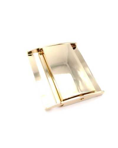 Gancho Hebilla Broche Acero Pulido Alto 50 Mm