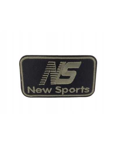 NS New Sports Embroidered Iron-on Patch Application 55x30 Mm