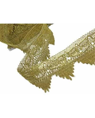Pasamanería Punta Lurex Borde Alto 6 Cm