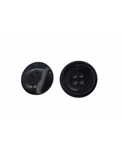 10 Pcs Résine Bouton Bande Centrale 4 Trous Ronds Mm 23