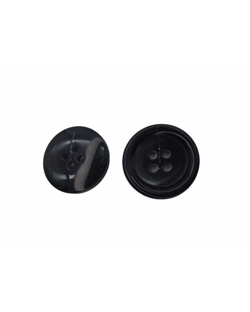 10 Pcs Résine Bouton Bande Centrale 4 Trous Ronds Mm 23