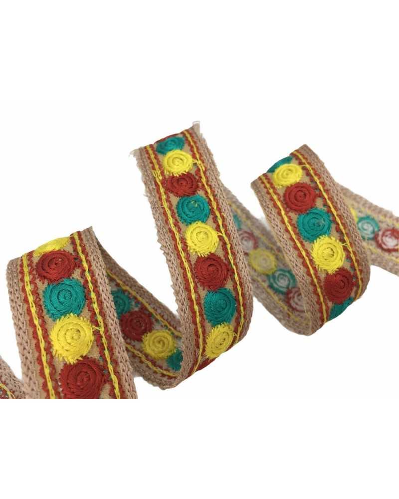 50 Cm Trimmings Partition Gallon Circle Embroidered High Edge 20 Mm