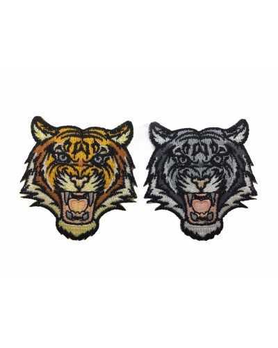 Toppa Patch Thermal Adhesive Application Tigre Head 6x6 Cm