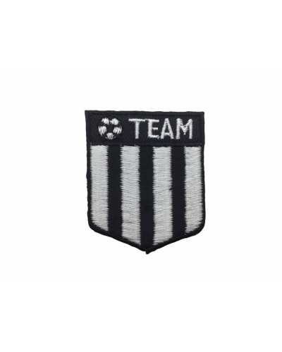 Application Scudetto Termoadesiva Ricamata Patch Marbet Team Football 5x4 Cm
