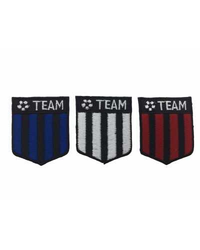 Application Scudetto Termoadesiva Ricamata Patch Marbet Team Football 5x4 Cm