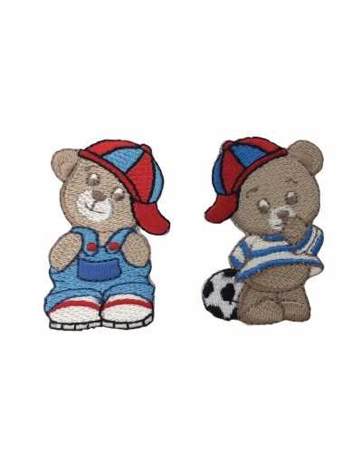 Thermal Application Patch Ricamata Bear 5x3 Cm