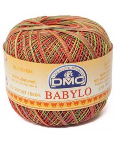 Hilo DMC Babylo Escocia Crochet Multicolor N. 20-50 Gramos