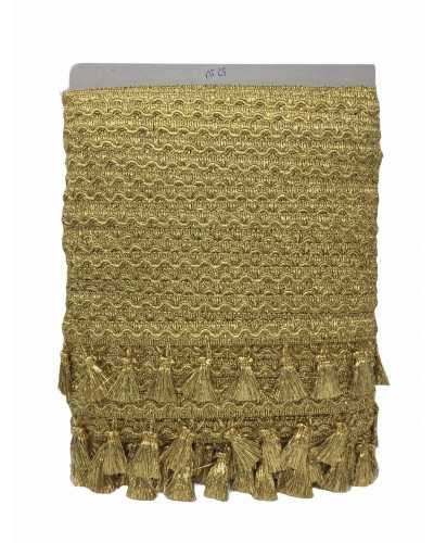 Trimmings Fringe Chives Gold Lurex Tassel High 65 Mm
